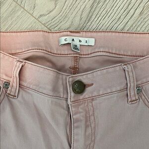 CAbi Style 224 Pink Jeans Size 12